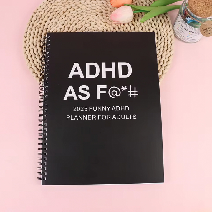 2025 Funny ADHD Planner For Adults