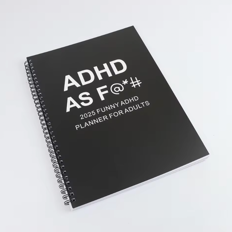 2025 Funny ADHD Planner For Adults