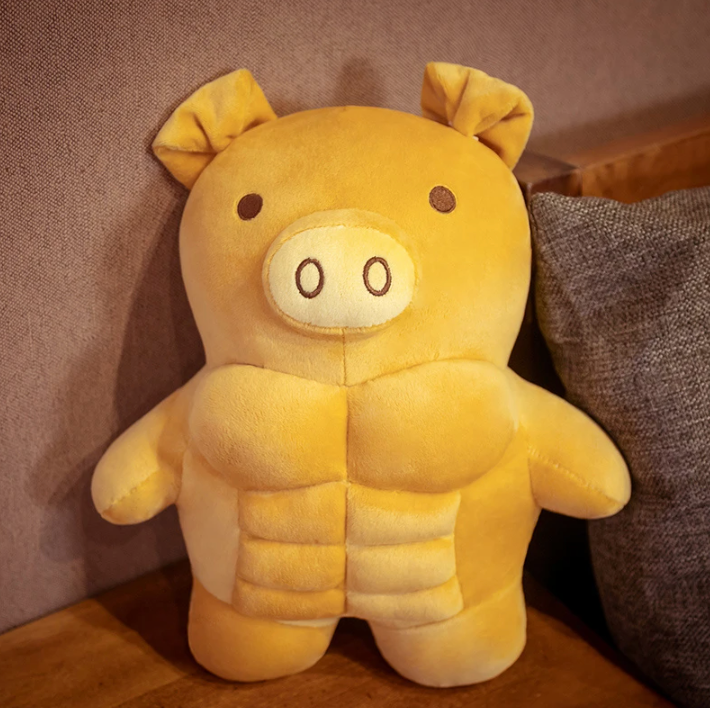 Funny Buff Animal Plushies