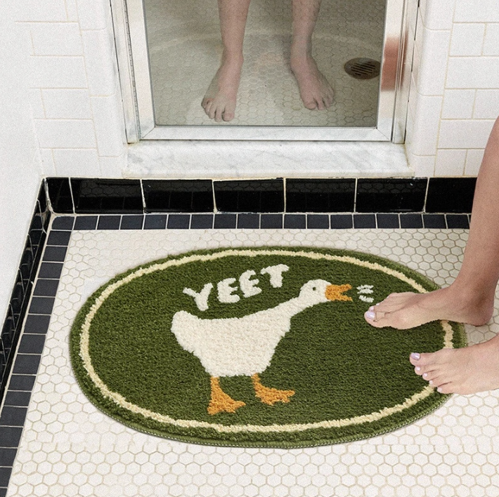 Funny Duck Bath Mat