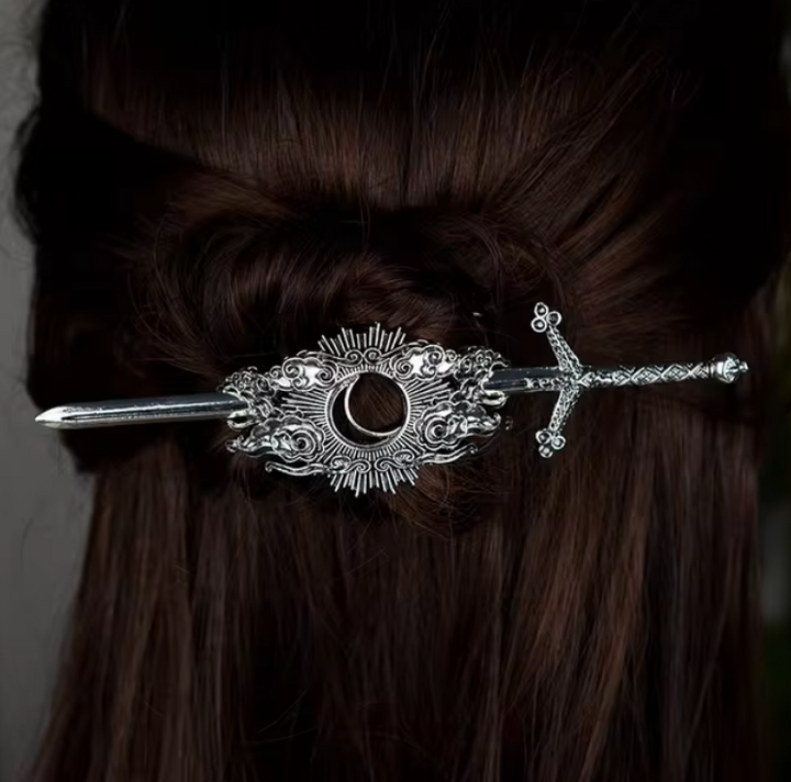 Ethereal Fantasy Sword Viking Dragon 5 Styles Hair Clip