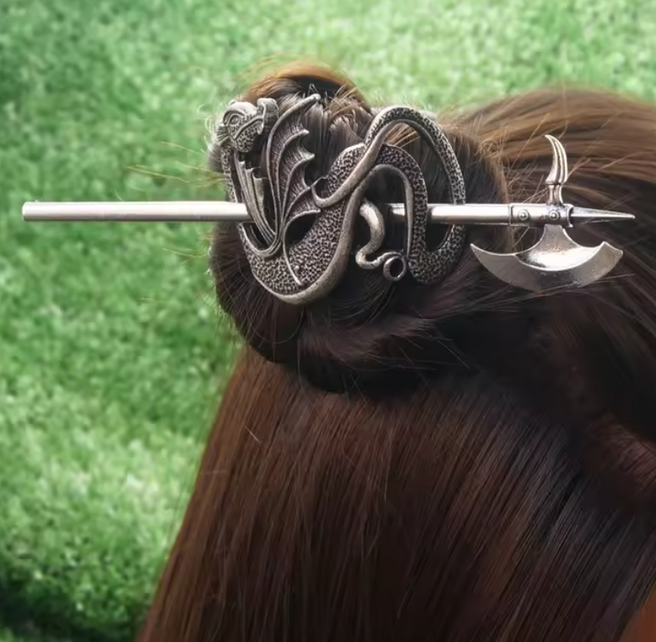 Ethereal Fantasy Sword Viking Dragon 6 Styles Hair Clip