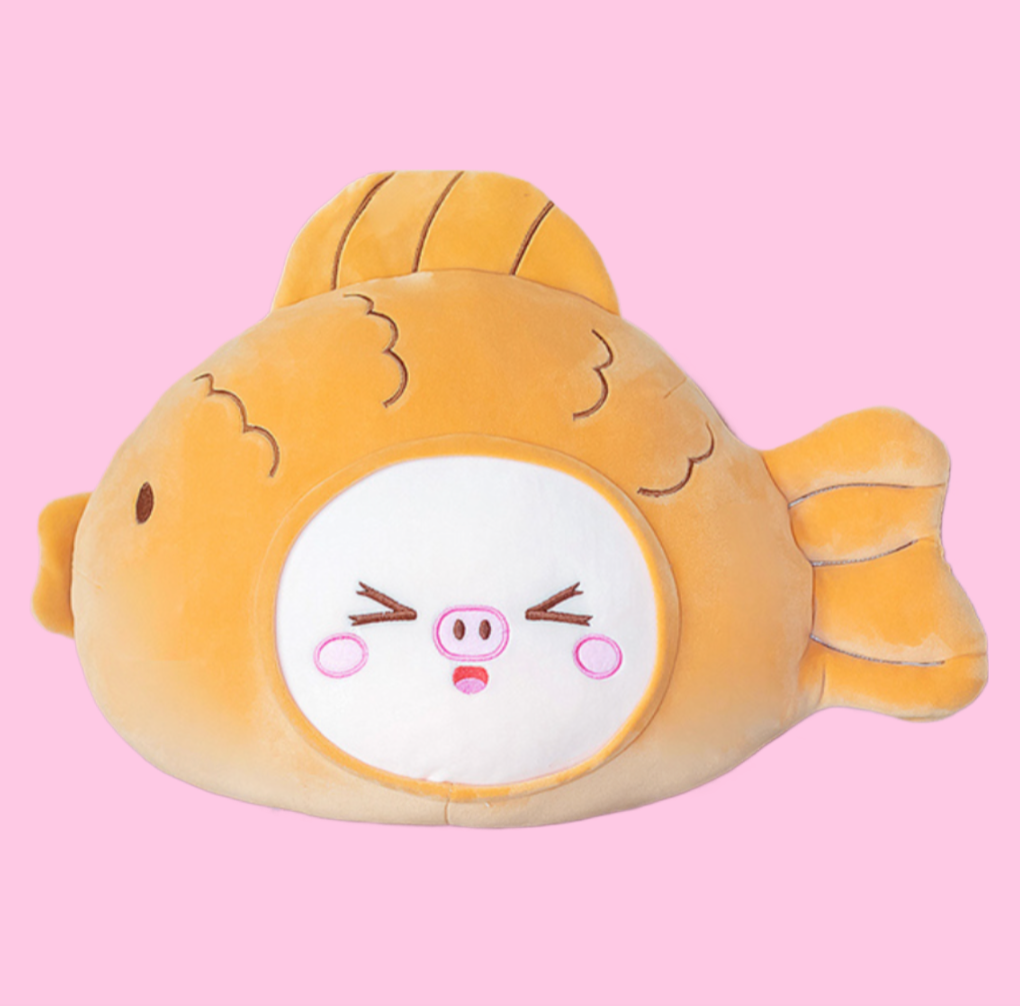 Adorable Animals Taiyaki Cookies With Blanket Inlcuded