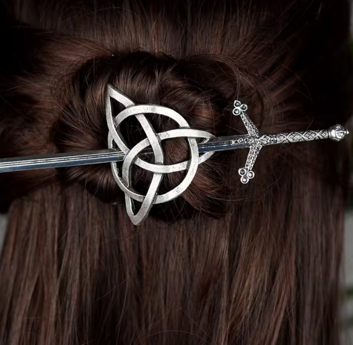 Ethereal Fantasy Sword Viking Dragon 5 Styles Hair Clip