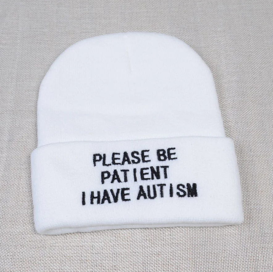 Please Be Patient I Have Autism Cuffed Beanie | Autism Awareness Hat