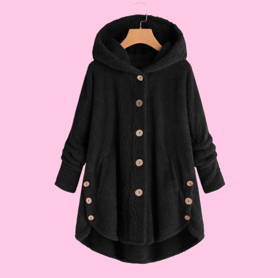 6 Different Colors COZY WARM TEDDY COAT WITH POCKETS