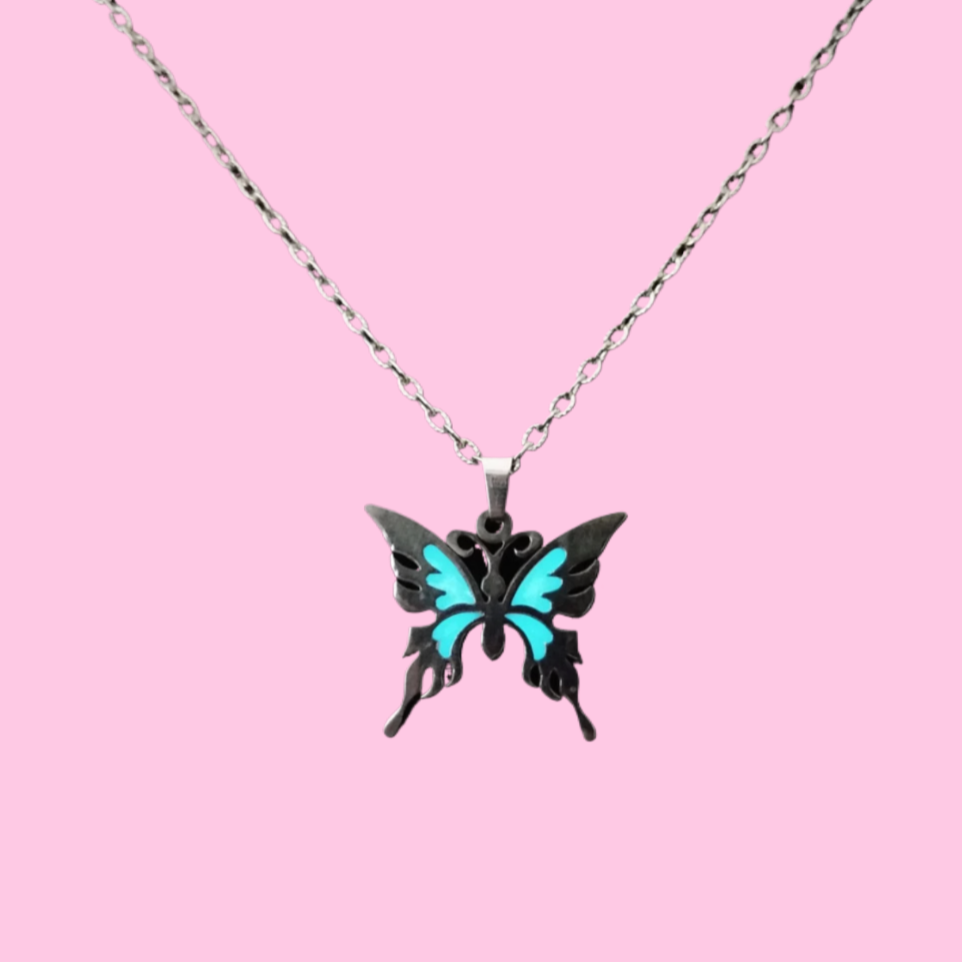 Butterfly Glow Necklace