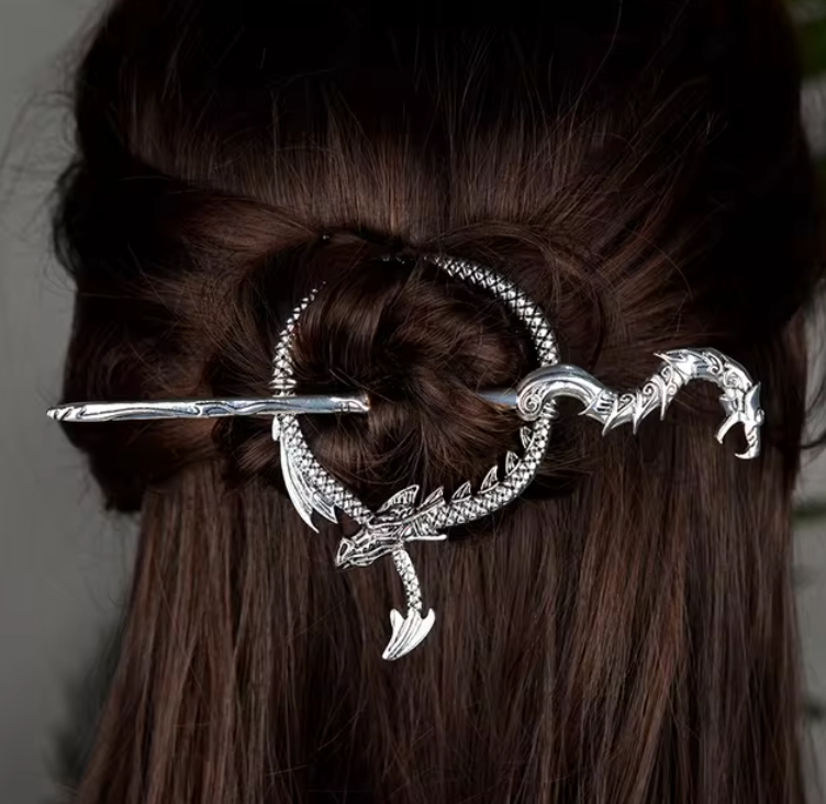 Ethereal Fantasy Sword Viking Dragon 5 Styles Hair Clip