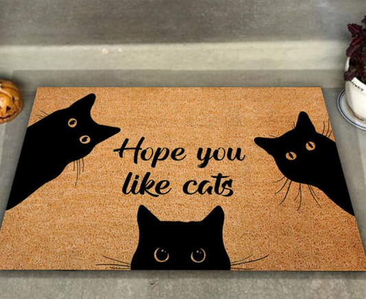 Hope you like cats mat