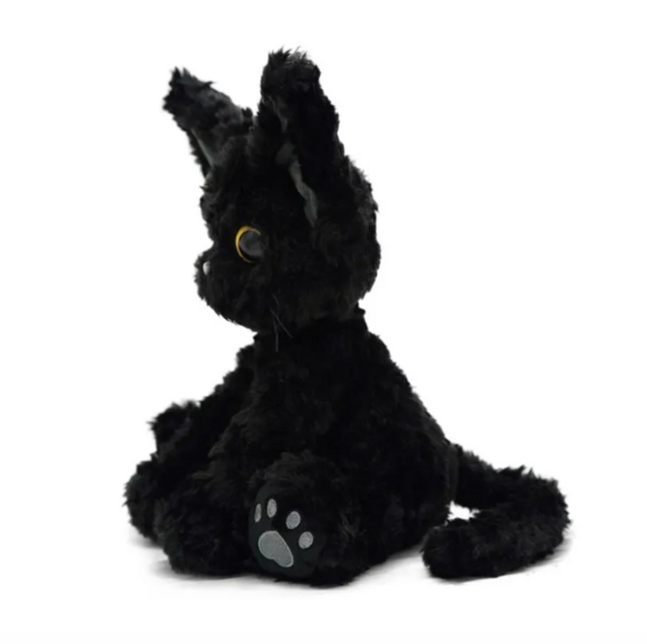 Adorable Black Cat Plush