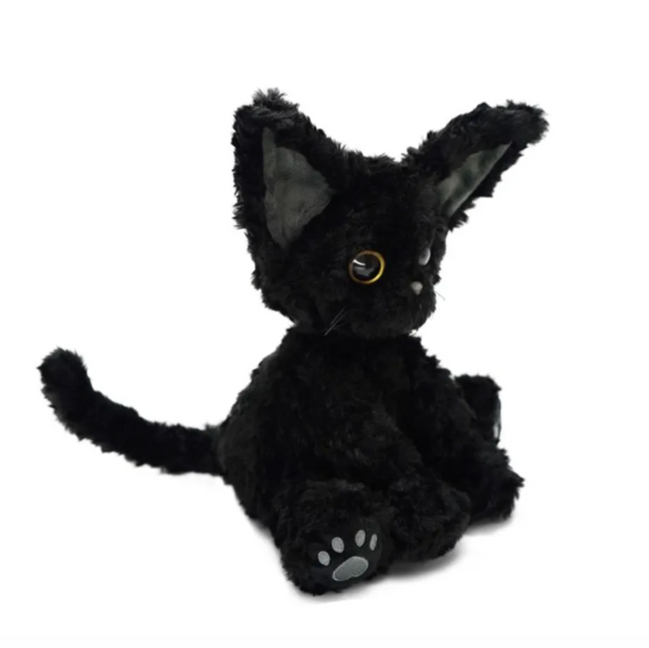 Adorable Black Cat Plush