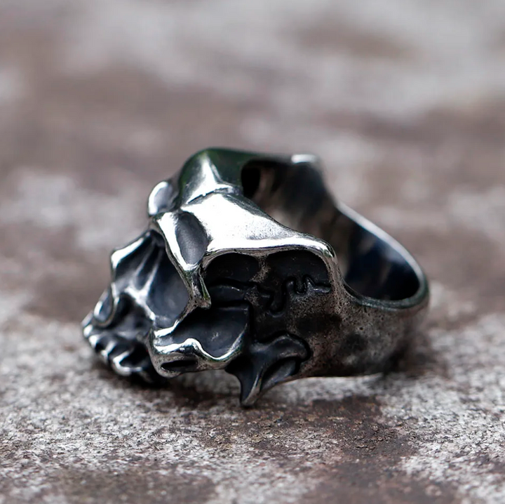 Skull Silver Ring