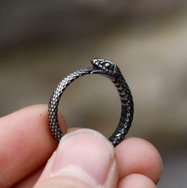 Snake Silver Ring