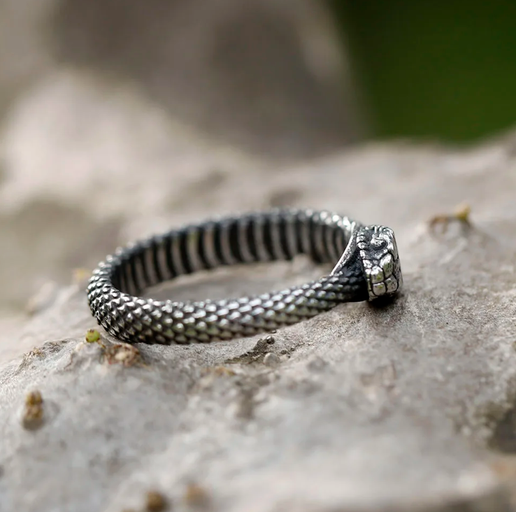 Snake Silver Ring