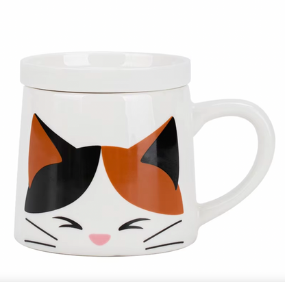 Funny Cat Mouth Ceramic Mug