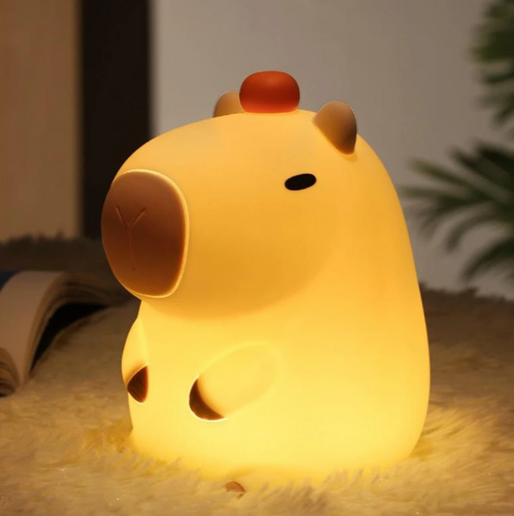 Squishy Capybara Night Light