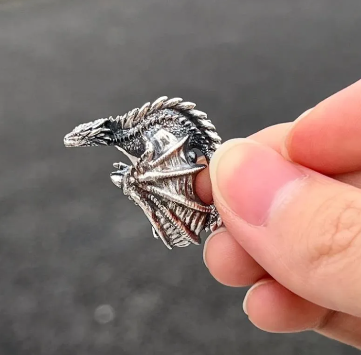 Adjustable Dragon Ring