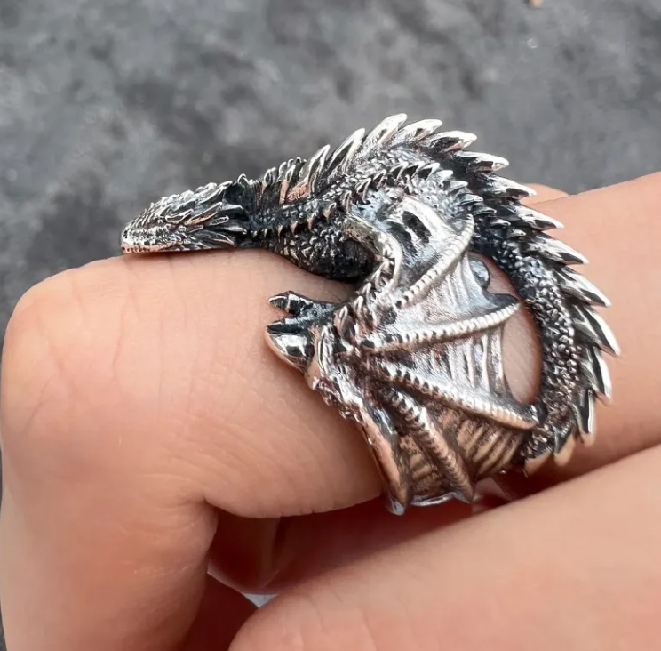 Adjustable Dragon Ring