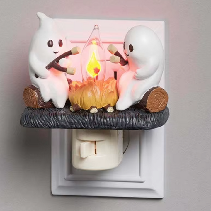 Spooky Campfire Ghosts Night Light