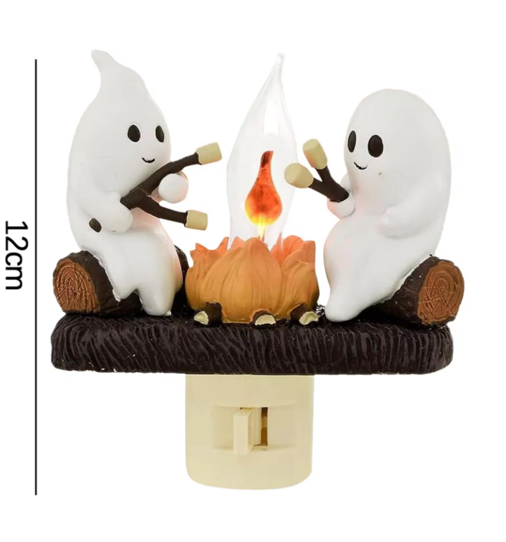 Spooky Campfire Ghosts Night Light