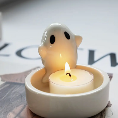 Adorable Ghost Candle Holder