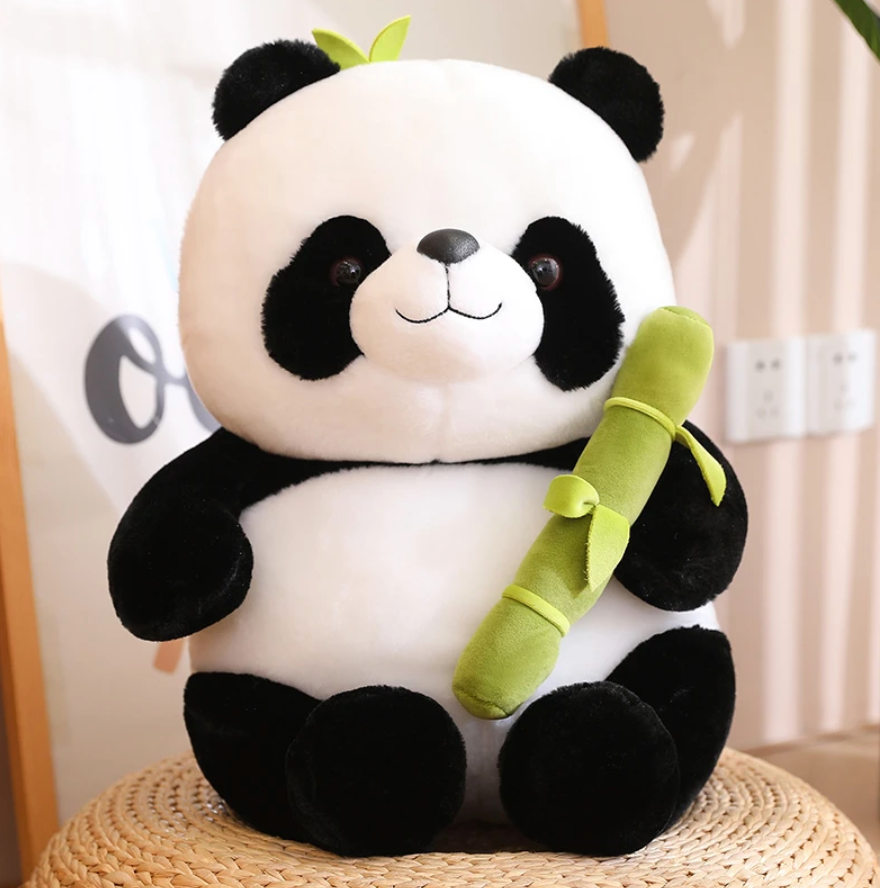 Panda in a Bamboo Plush