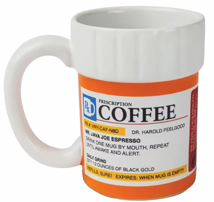 Funny Prescription Coffee Ceramic Mug