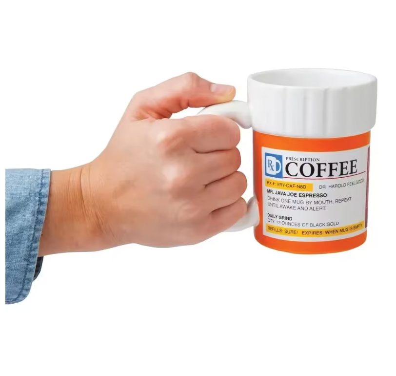 Funny Prescription Coffee Ceramic Mug