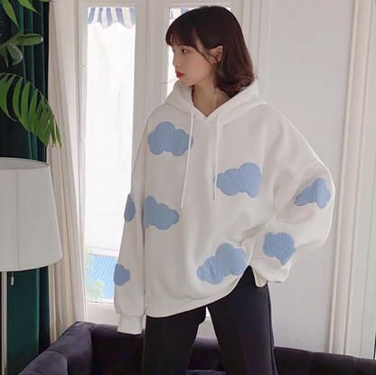 Cottagecore Aesthetic Clouds Hoodie