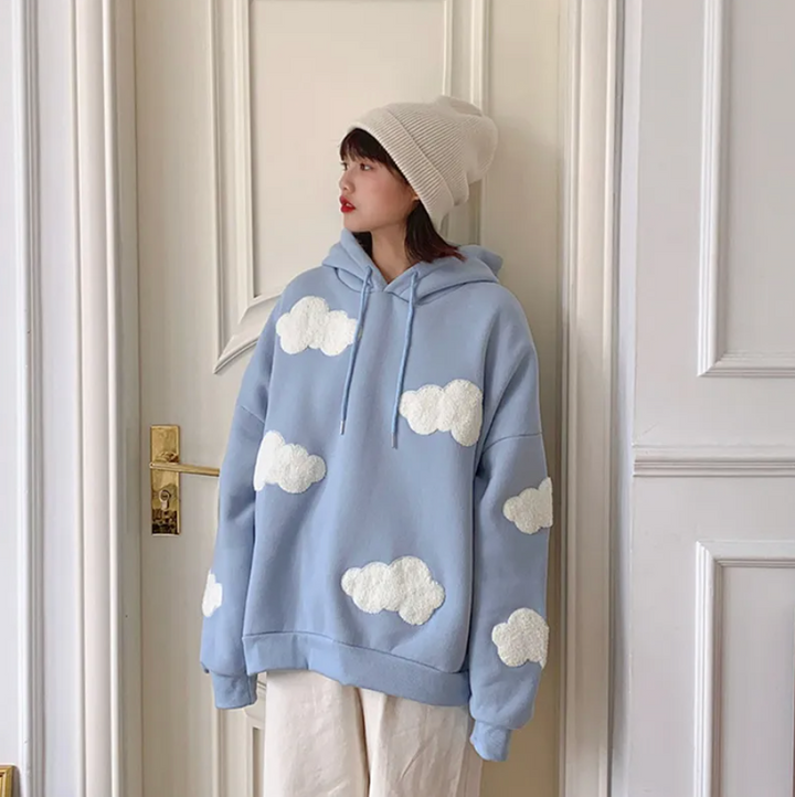 Cottagecore Aesthetic Clouds Hoodie
