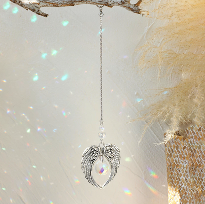 Angel Wings Hanging Crystal Prism | Suncatchers | 1 Style