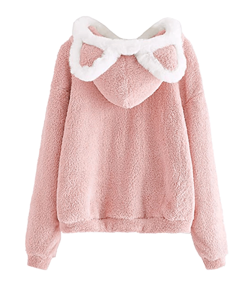 Cozy Fluffy 4 Colors Women Hoodie