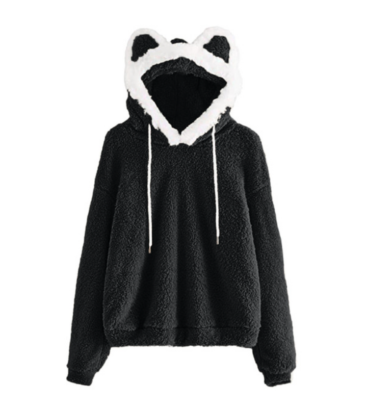 Cozy Fluffy 4 Colors Women Hoodie
