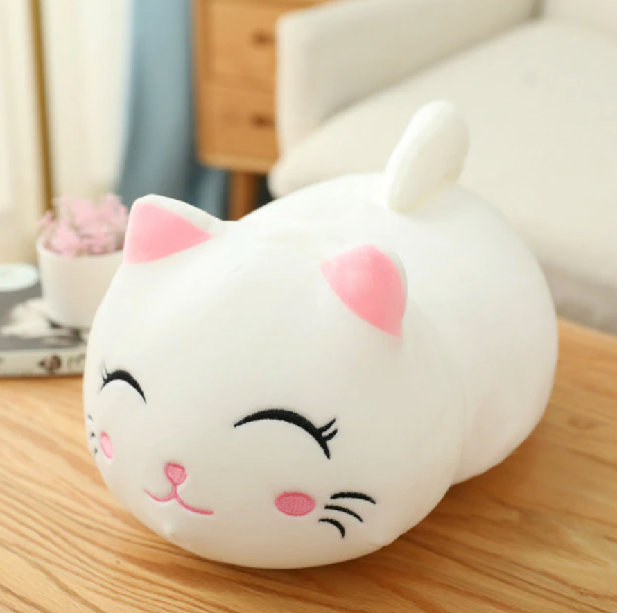 Kawaii Cozy Cat Soft Plush - 4 Available Colors