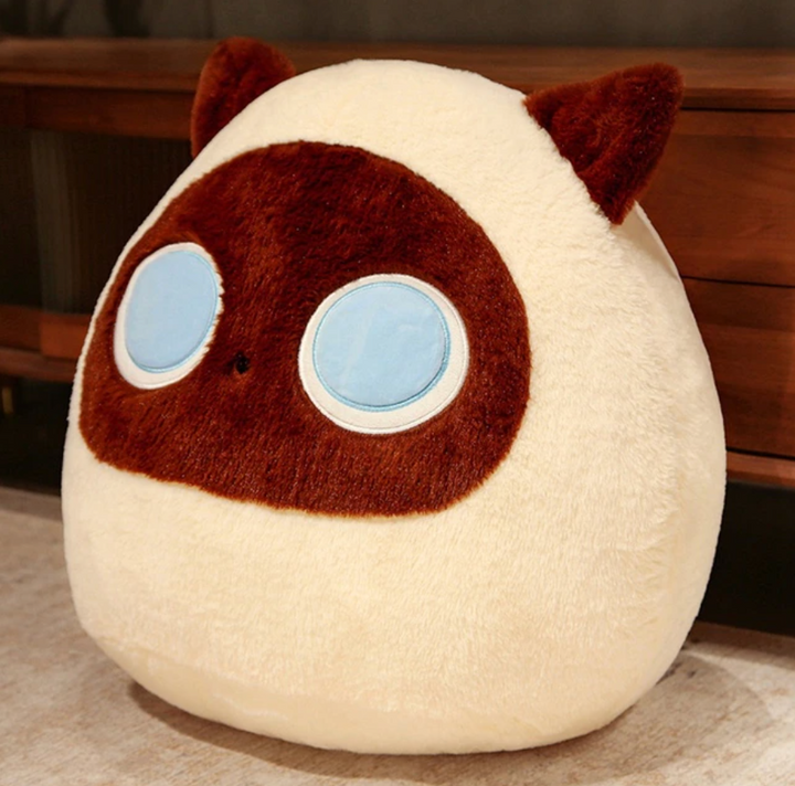 Soft Kawaii Cat Plush - 4 Available Colors