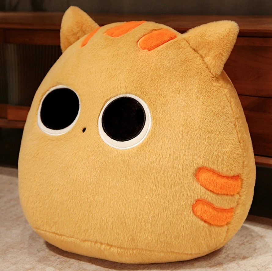 Soft Kawaii Cat Plush - 4 Available Colors