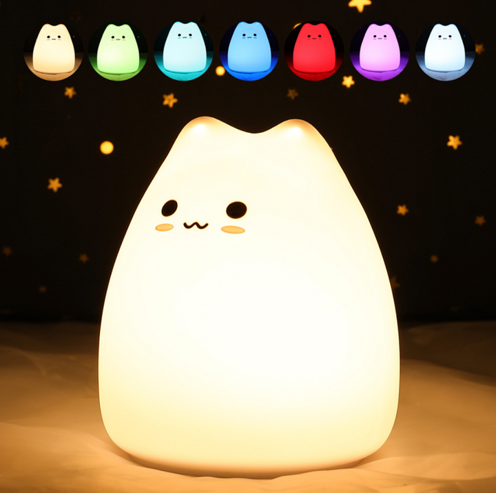 Squishy Cat Night Light