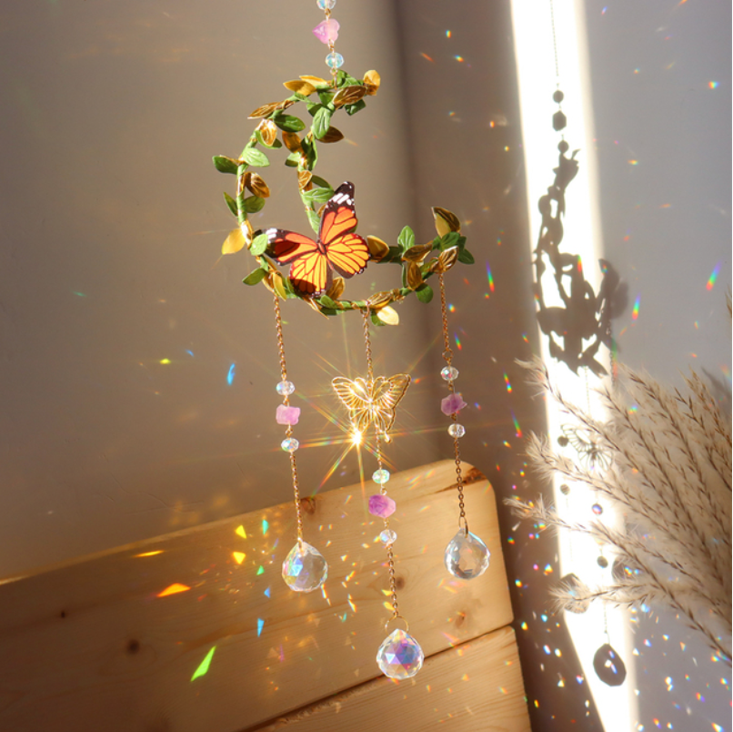 Cottagecore Hanging Crystal Prism | Suncatchers | 4 Styles