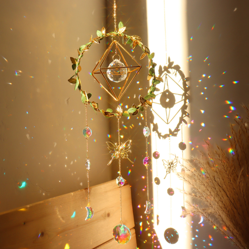 Cottagecore Hanging Crystal Prism | Suncatchers | 4 Styles