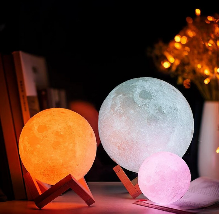 Moon light | 2 colours | Multiple Sizes | Home Decor, Unique Gift