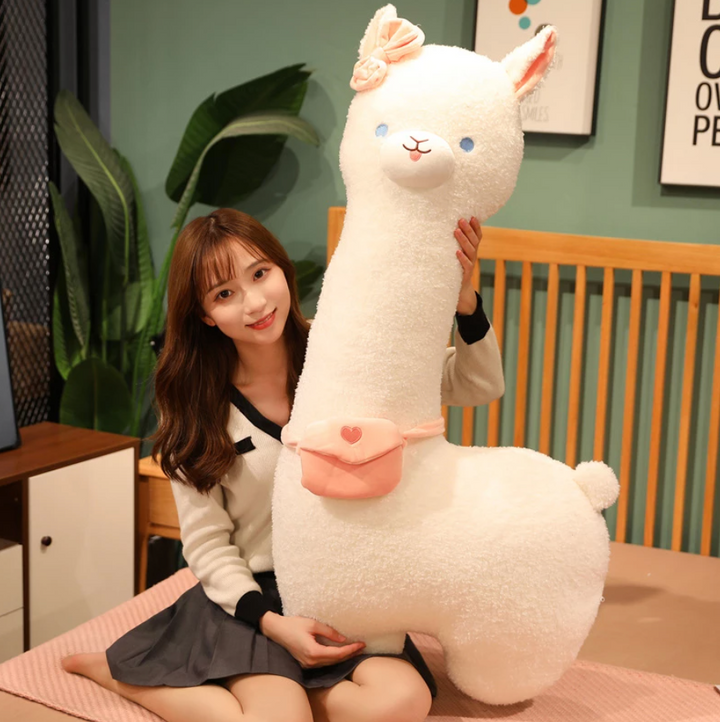 Large Alpaca Soft Stuffed Plush Pillow Toy