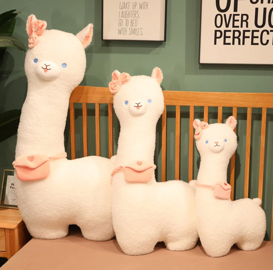Large Alpaca Soft Stuffed Plush Pillow Toy