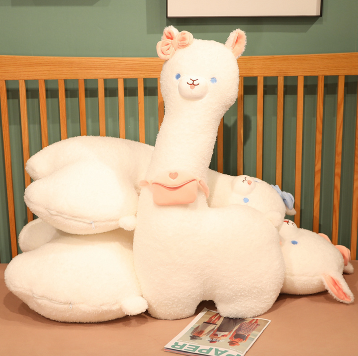 Large Alpaca Soft Stuffed Plush Pillow Toy