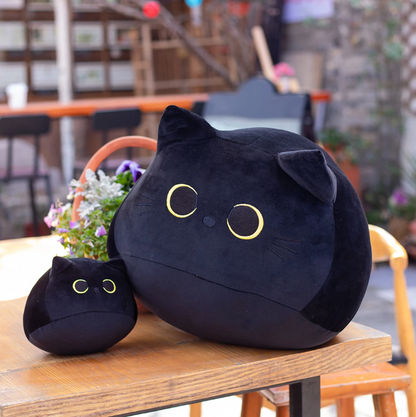 Kawaii Anime Black Cat Soft Plush