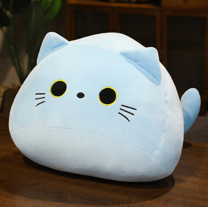 Soft Kawaii Cat Plush - 4 Available Colors