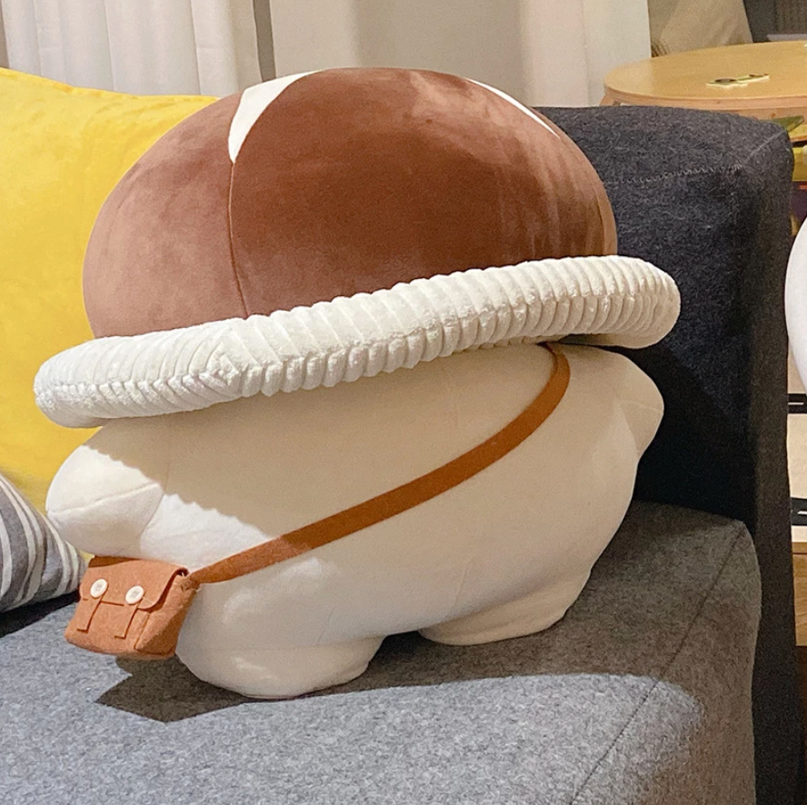 Adorable Mushroom Plush With A Little Bag