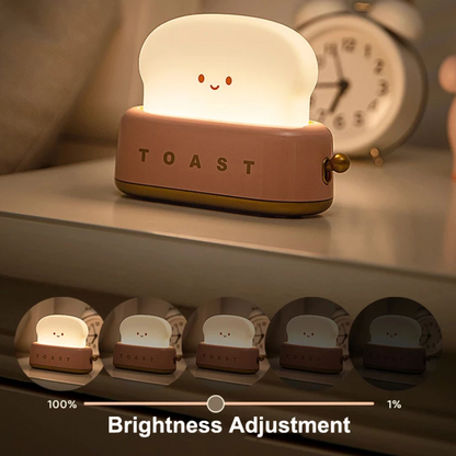 Adorable Toast Night Light