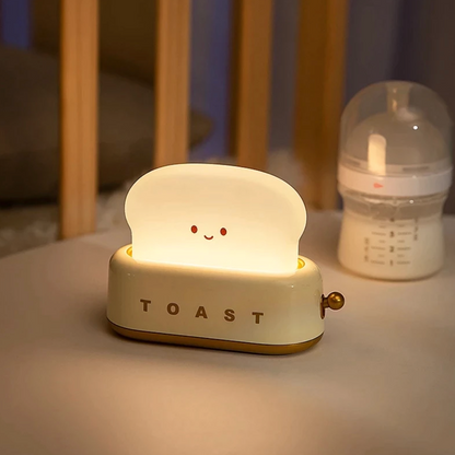 Adorable Toast Night Light