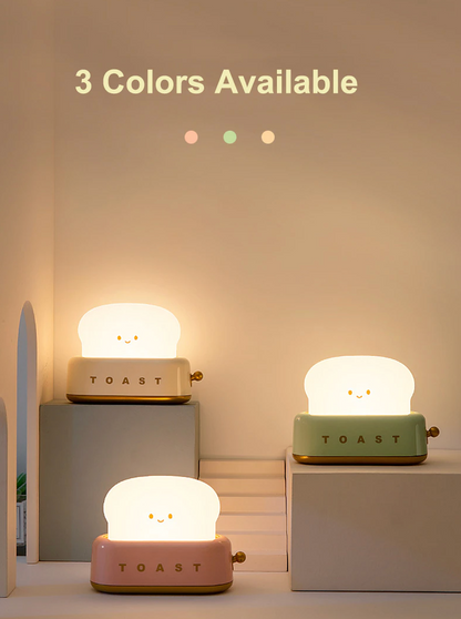 Adorable Toast Night Light