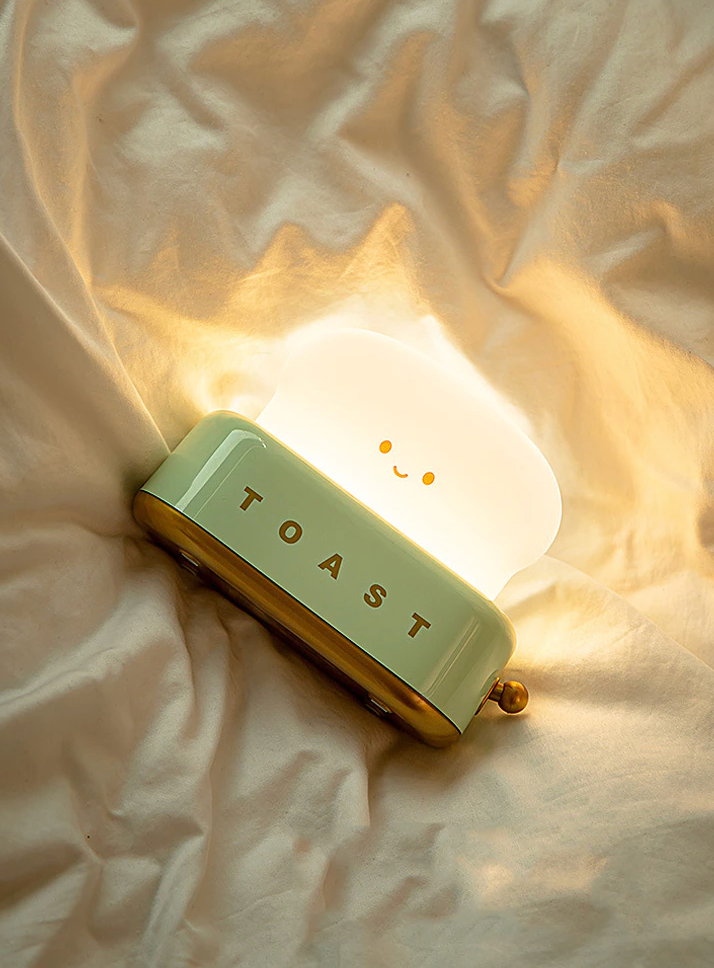Adorable Toast Night Light
